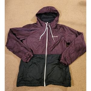 Columbia full zip rain jacket